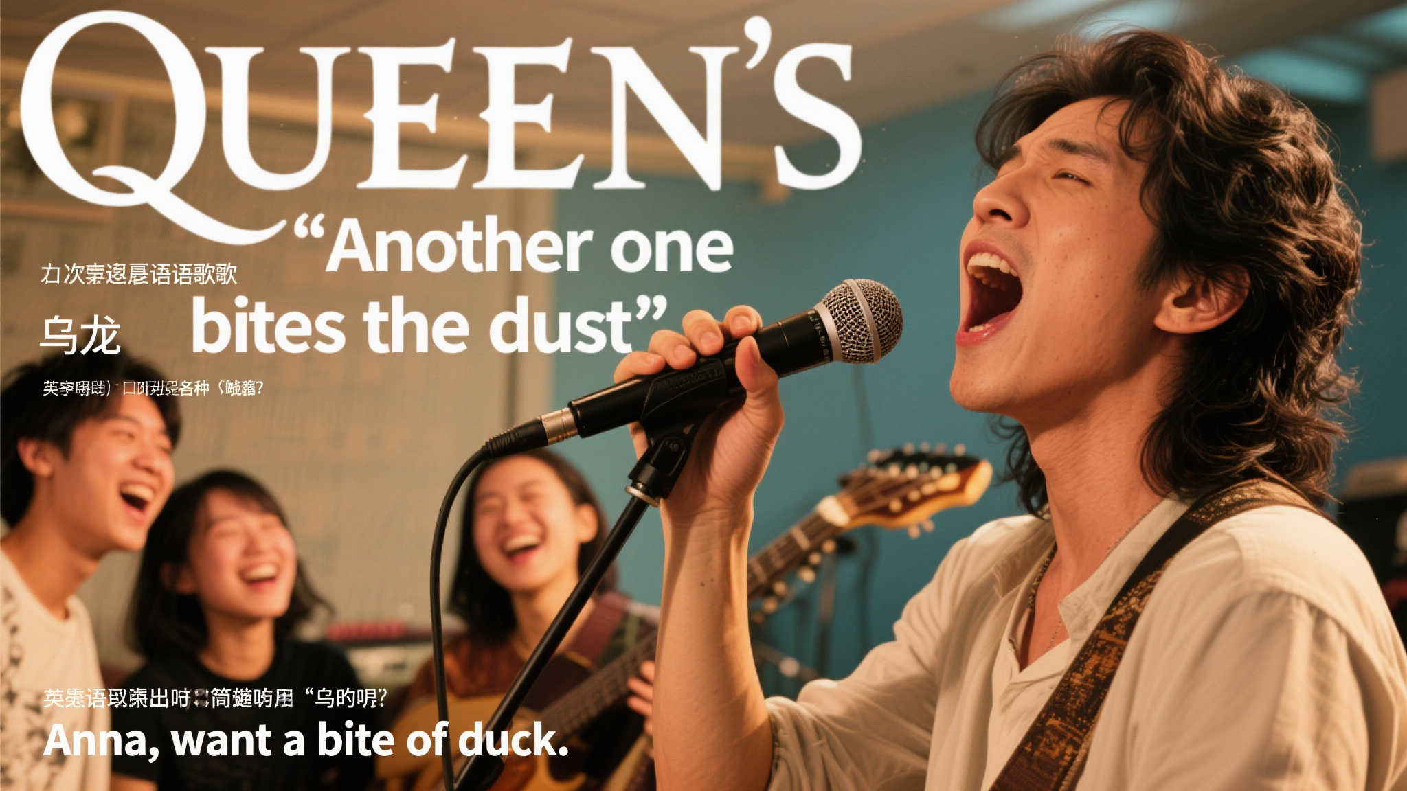 初次接触外语歌曲，不免因为发音不准而闹出各种“乌龙